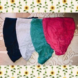 lace high top panties